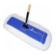 Keyhole Dust Mop with Snaps