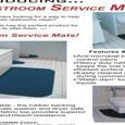 Restroom Service Mats